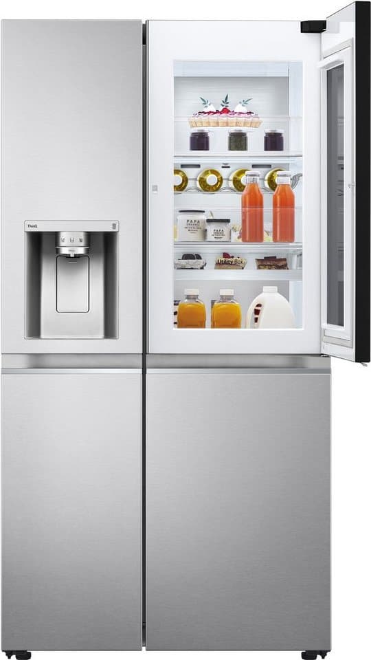 LG Side-by-Side GSXV90BSDE, 179 cm hoch, 91,3 cm breit, Craft Ice Bereiter, InstaView™ - Thumbnail 3