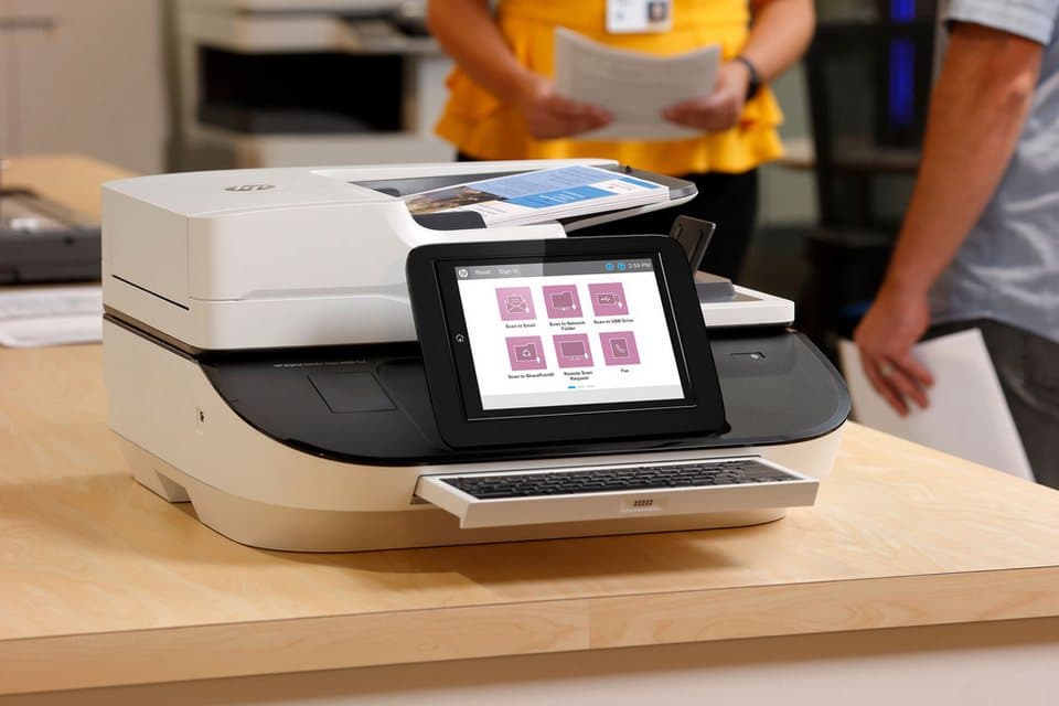 HP Digital Sender Flow 8500 fn2 Workstation zur Dokumentenerfassung Scanner, (LAN (Ethernet) - Thumbnail 6