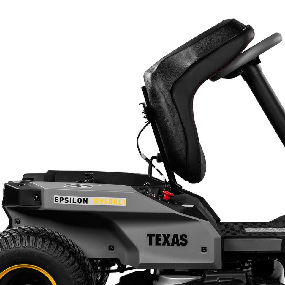 Texas Akku-Rasentraktor Epsilon R9600Li, 96 cm Schnittbreite, inkl. Ladegerät, Mulchstopfen und Seitenauswurf, 72 V Akku, 7 Schnitthöhen - Thumbnail 16