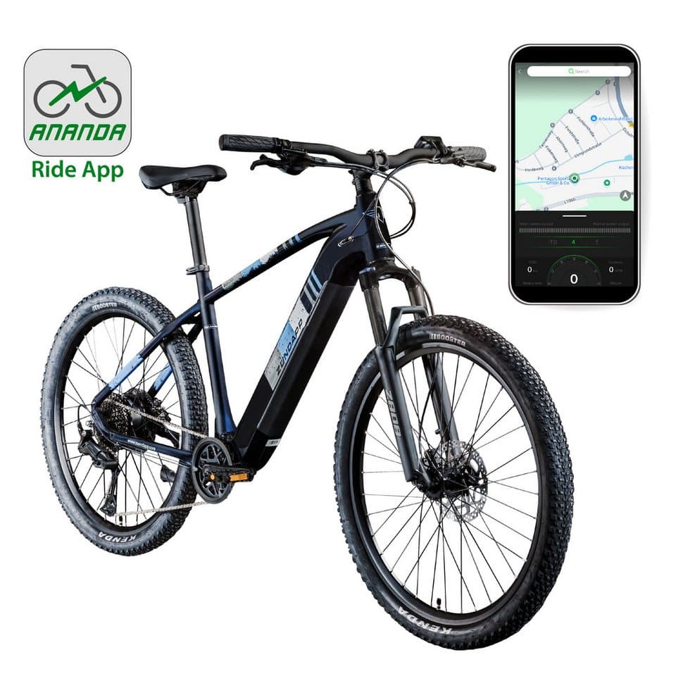 Zündapp E-Bike Mountainbike Z808, 10 Gang Shimano Deore RD-T6000 Schaltwerk, Kettenschaltung, Heckmotor, Pedelec, Elektrofahrrad für Damen und Herren, MTB - Thumbnail 8