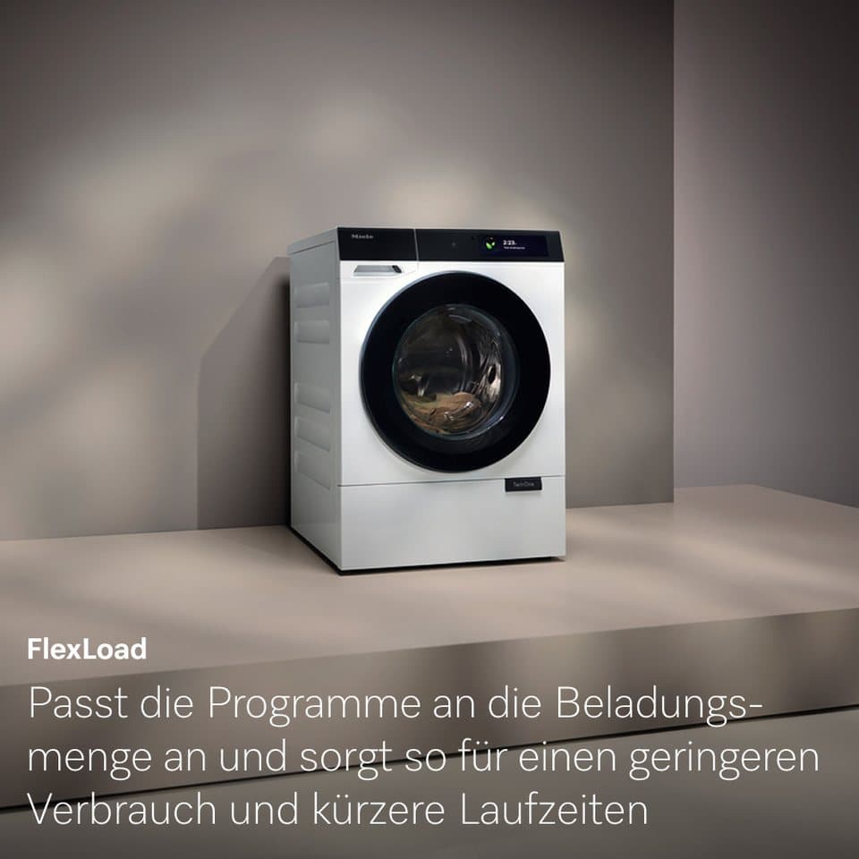 Miele Waschmaschine WQ 1000 WPS Nova Edition, 9 kg, 1600 U/min, Automatische Waschmitteldosierung, 25 Jahre Motorgarantie - Thumbnail 11