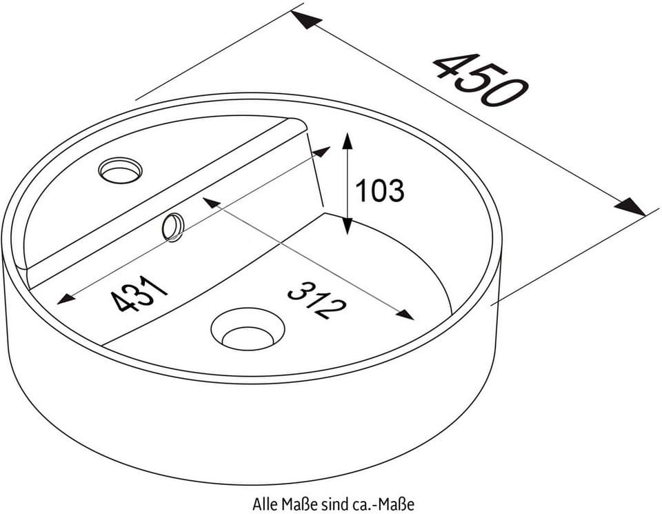 nobilia® Waschtisch-Set Alvene, (1-St., mit Doppelwaschplatz, vormontiert, mit Soft-Close), in vier Breiten - Thumbnail 8