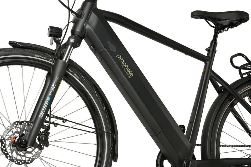 Prophete E-Bike Trekkingrad Entdecker 2.0, 8 Gang Shimano Altus Schaltwerk, Kettenschaltung, Heckmotor, 360 Wh - Thumbnail 5