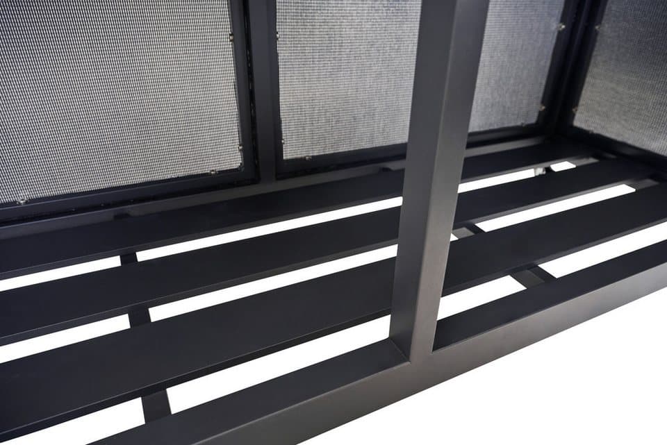 Siena Garden Servierwagen PALMA groß, Aluminiumrahmen, Ranotex® Bezug dunkelgrau - Thumbnail 7