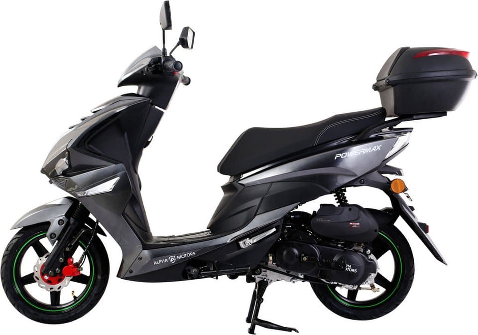 Alpha Motors Motorroller Powermax 50 ccm 45 kmh EURO 5 (mit/ohne Topcase), 50 ccm, 45 km/h, Euro 5 - Thumbnail 4