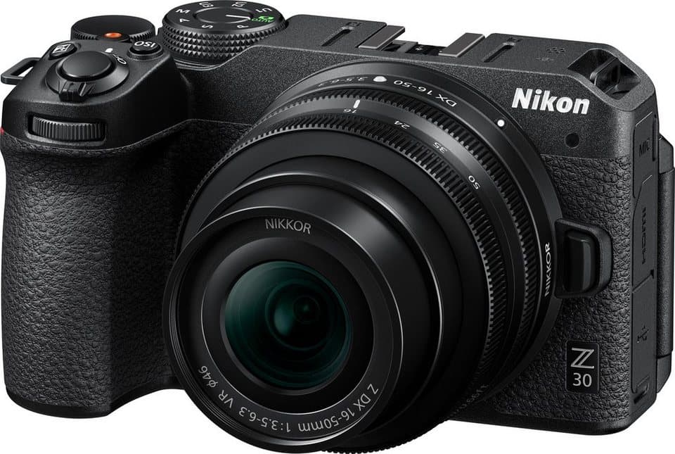 Nikon Kit Z 30 + 16–50 + 50–250 VR Systemkamera (NIKKOR Z DX 16–50 mm 1:3,5–6,3 VR, NIKKOR Z DX 50–250 mm 1:4,5–6,3 VR, 20,9 MP, WLAN (Wi-Fi), Bluetooth) - Thumbnail 10