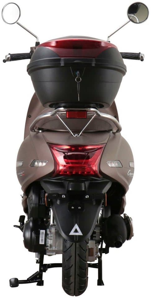 Alpha Motors Motorroller Cappucino, 50 ccm, 45 km/h, Euro 5, inkl. Topcase - Thumbnail 6