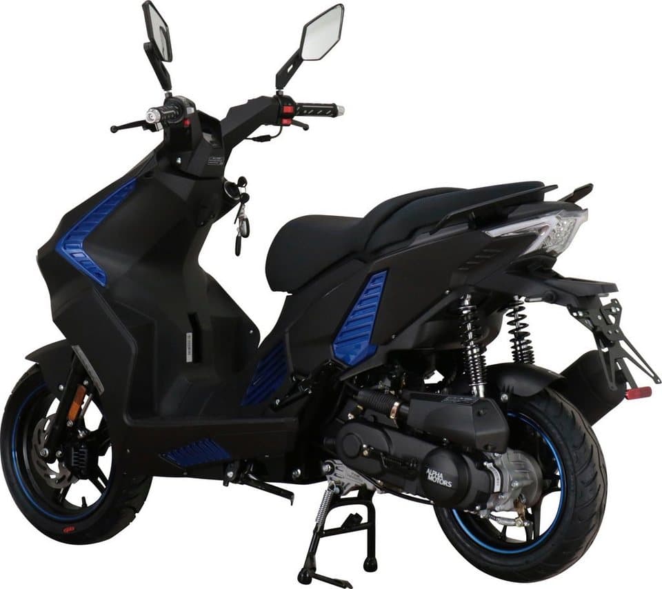 Alpha Motors Motorroller SHARK, 50 ccm, 45 km/h, Euro 5, mit integr. Alarmanlage, Keyless-System und USB-Anschluss - Thumbnail 5