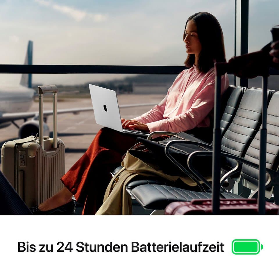 Apple MacBook Pro CTO 14" Notebook (35,97 cm/14,2 Zoll, Apple M5, 10-Core GPU, 16 GB, 2000 GB SSD) - Thumbnail 5