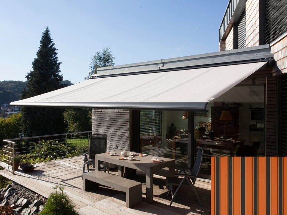 Wismar Kassettenmarkise Classic S-Compact Breite: 550 cm, Ausfall: 200 cm