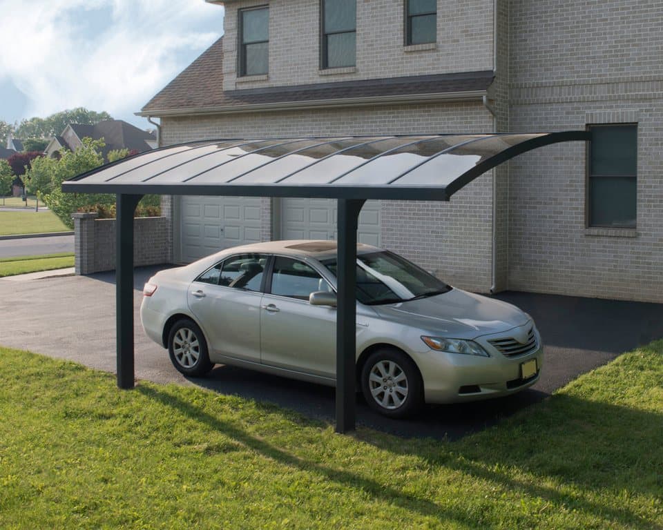 Palram - Canopia Einzelcarport Arizona, BxT: 289x495 cm, 205 cm Einfahrtshöhe, wartungsfrei
