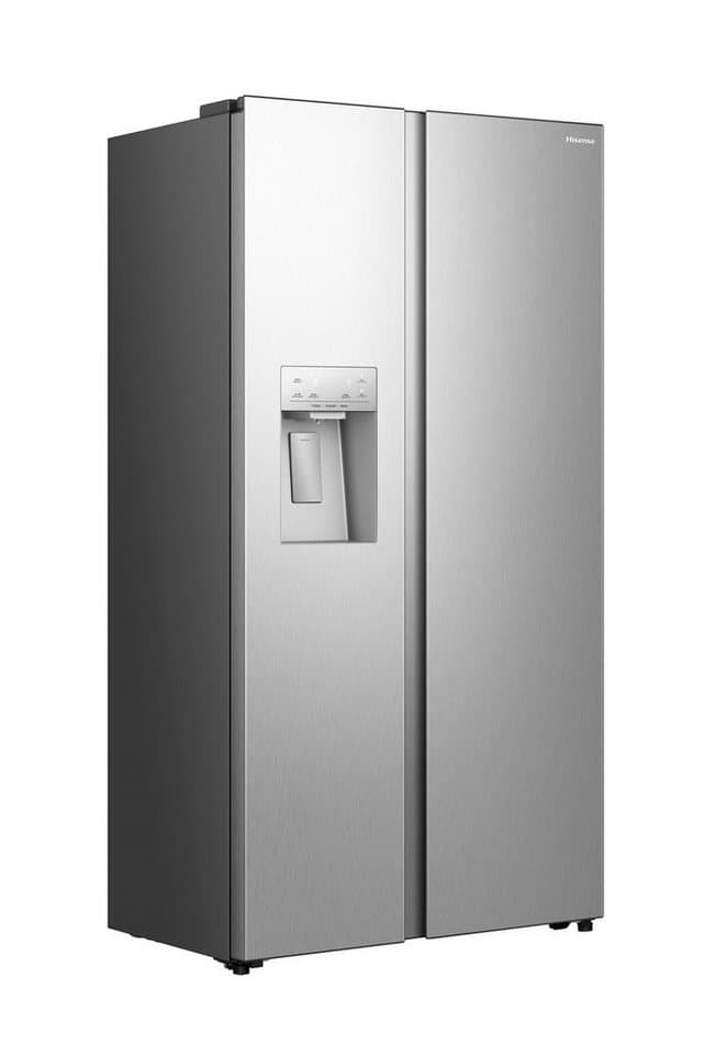 Hisense Side-by-Side MS91528IC, 178,6 cm hoch, 91,1 cm breit, mit Wasser-/Eisspender, kein Festwasseranschluss dank Tank
