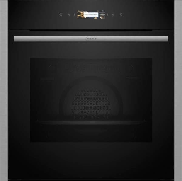 NEFF Backofen N 70 B24CR31N0, mit Teleskopauszug nachrüstbar, Hydrolyse, Backen auf 3 Ebenen mit CircoTherm® & einfache Easy Clean Reinigung