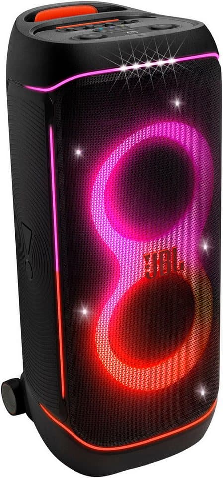 JBL PARTYBOX 720 Party-Lautsprecher (Bluetooth, 800 W, dynamische Lichtshow,15 Std. Akku (opt), IPX-4,Auracast Multi-Speaker)