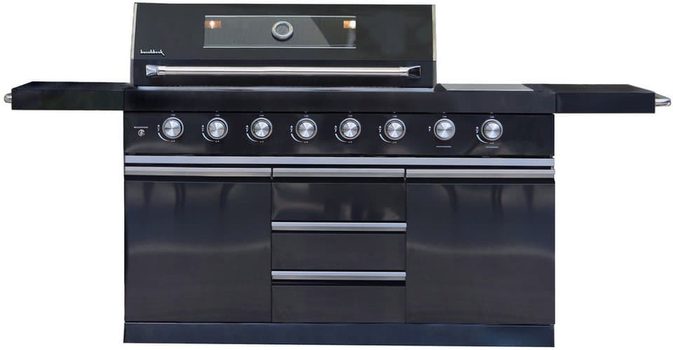 Buschbeck Outdoor-Küche »Chester« mit Heckbrenner und Sizzle Zone, BxTxH: 214x60x119 cm