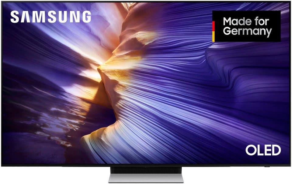 Samsung GQ65S90FAT OLED-Fernseher (163 cm/65 Zoll, 4K Ultra HD, Smart-TV, HDR+, Dolby Atmos & AI Sound, Gaming Hub, Upscaling Pro, bis zu 144Hz)
