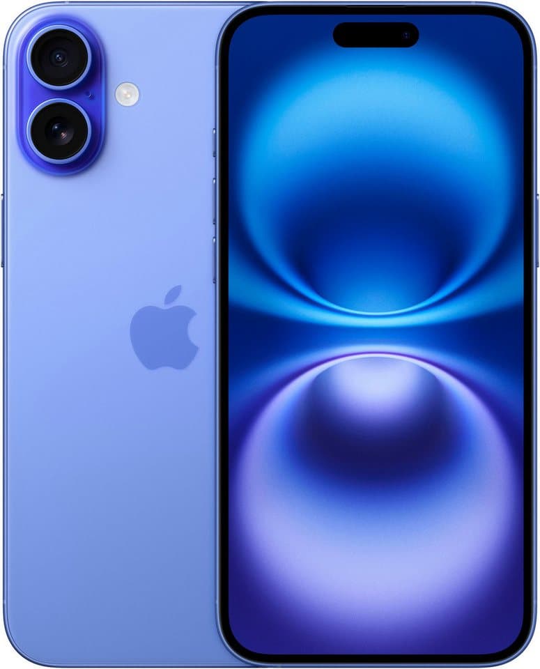 Apple iPhone 16 Plus Smartphone (17 cm/6,7 Zoll, 128 GB Speicherplatz, 48 MP Kamera)