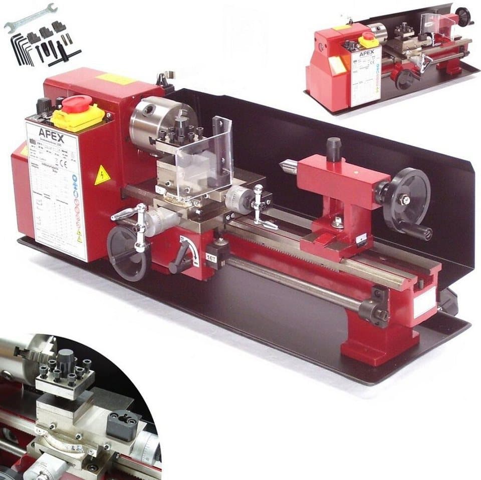 Apex Drechselbank Metalldrehmaschine Drehmaschine 300 Drehbank 55449 Metalldrehbank, (1-tlg)